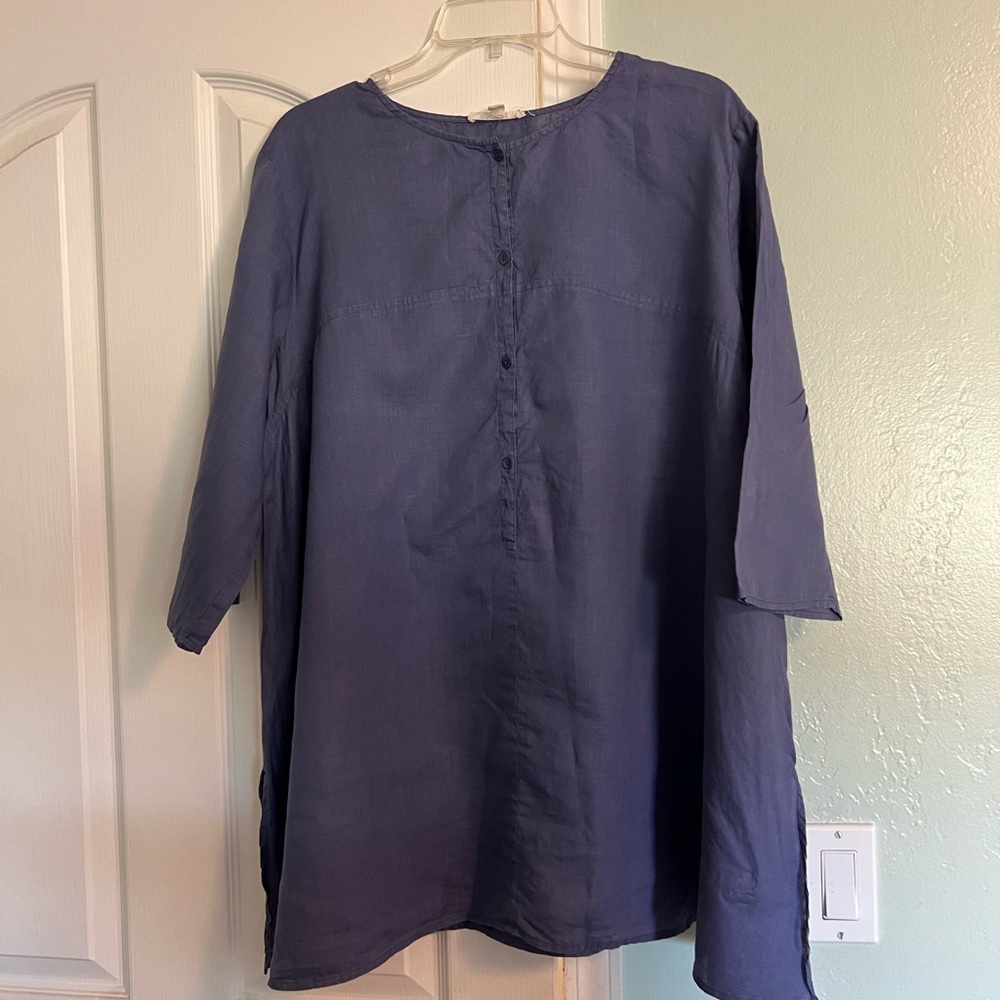 Eileen Fisher linen tunic